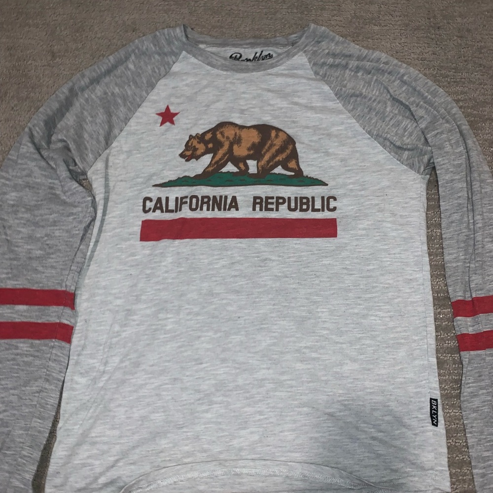 California bear long sleeve Brooklyn clothing